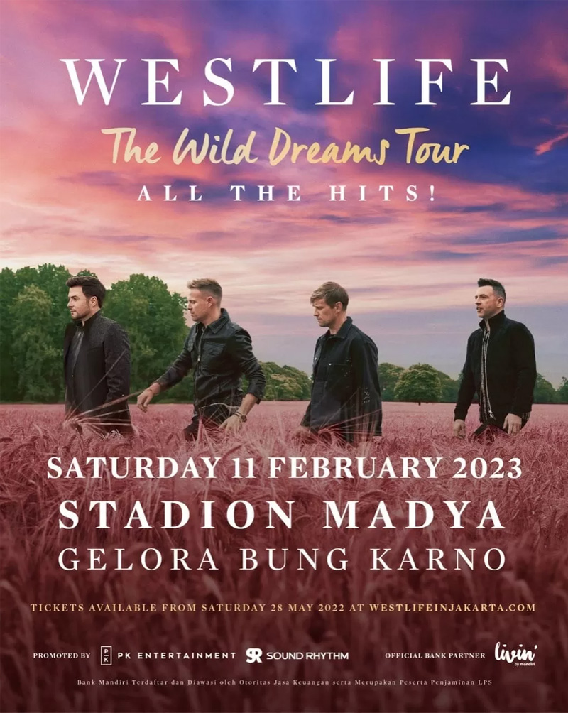 westlife tour jakarta 2023