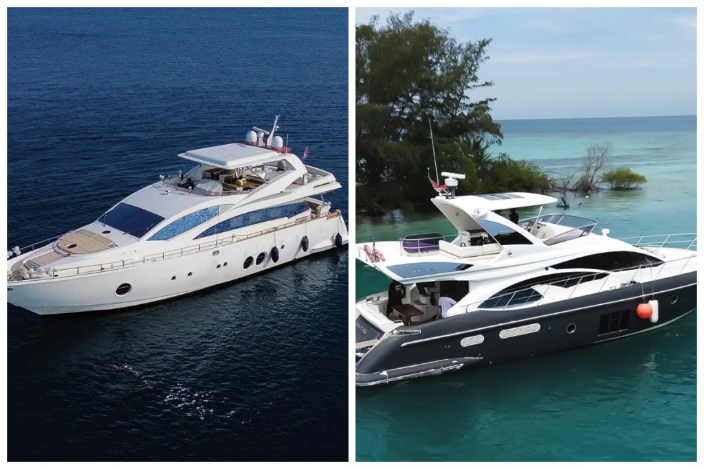 paradise on the boat